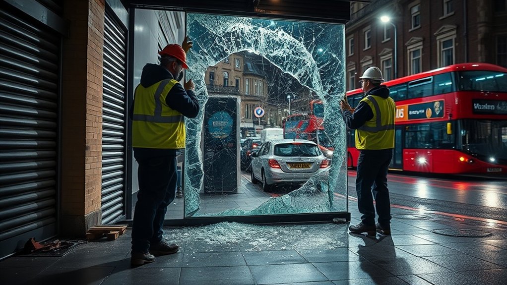 Emergency Shop Front Repair South Lambeth