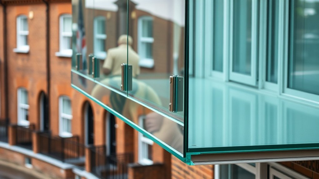 Glass Balcony Installation South Lambeth